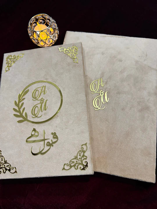 Self Design Premium Golden Booklet