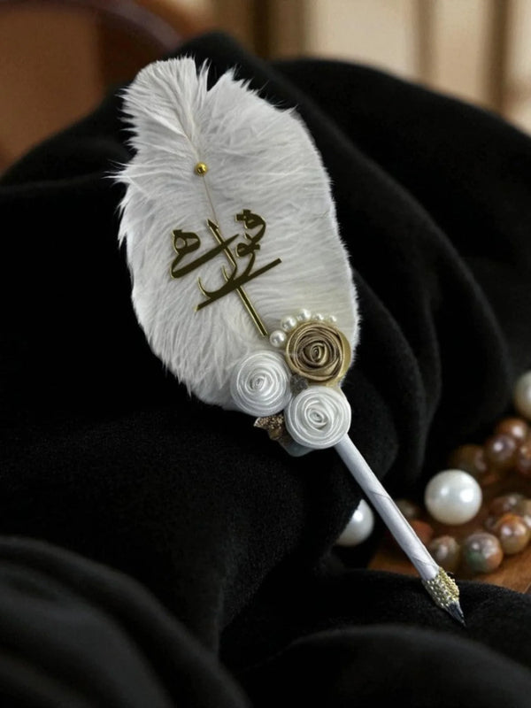Golden Handcrafted Customized Nikah Pen