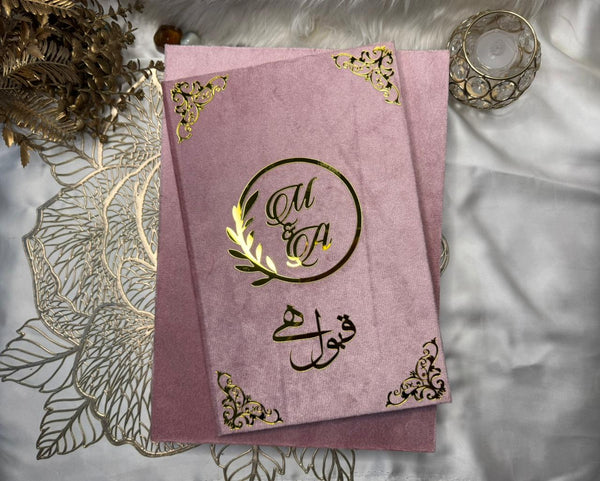 Premium Pink Booklet with Box