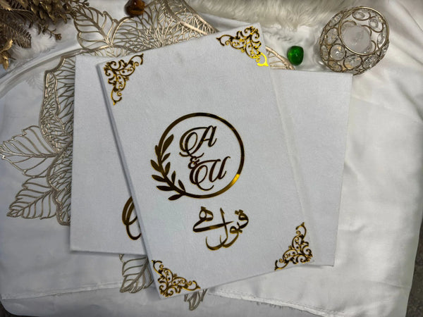 Premium White Booklet